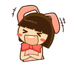 Yuri Chan Rabbit Gal sticker #7238302