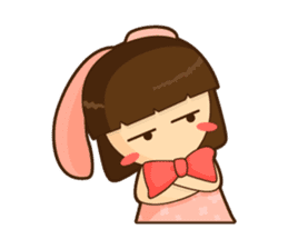 Yuri Chan Rabbit Gal sticker #7238309