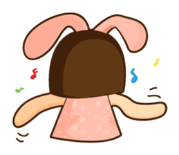 Yuri Chan Rabbit Gal sticker #7238310