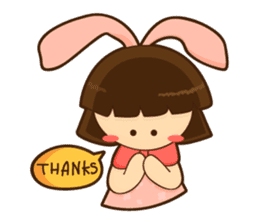 Yuri Chan Rabbit Gal sticker #7238314