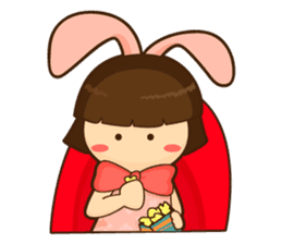 Yuri Chan Rabbit Gal sticker #7238315