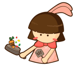 Yuri Chan Rabbit Gal sticker #7238319