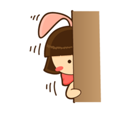 Yuri Chan Rabbit Gal sticker #7238322