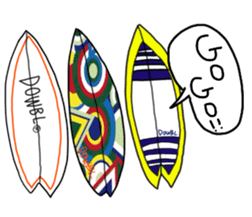 DOWBL feat.Nicolas August summer sticker sticker #7239343