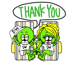 DOWBL feat.Nicolas August summer sticker sticker #7239345