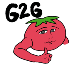 The sweet tones of a sweet tomato.(Eng) sticker #7239489