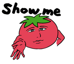 The sweet tones of a sweet tomato.(Eng) sticker #7239492