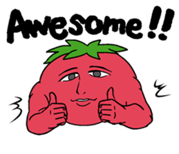 The sweet tones of a sweet tomato.(Eng) sticker #7239505