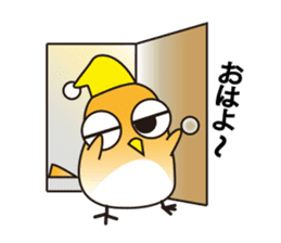 A little bird's everyday life sticker #7239779