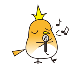 A little bird's everyday life sticker #7239801