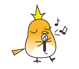 A little bird's everyday life sticker #7239801