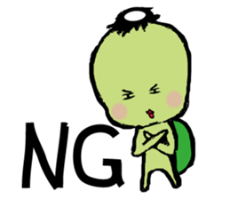 Love pursed lips Kappas sticker #7239971