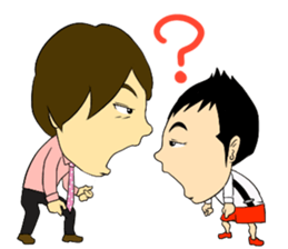 OneCushion Japanese Comedian sticker #7240054