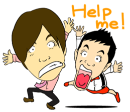 OneCushion Japanese Comedian sticker #7240062