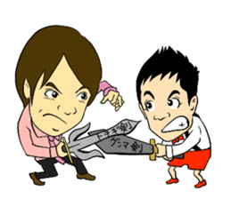 OneCushion Japanese Comedian sticker #7240064