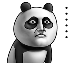 Cute panda!! sticker #7240732