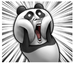 Cute panda!! sticker #7240735