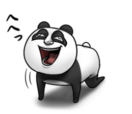 Cute panda!! sticker #7240746
