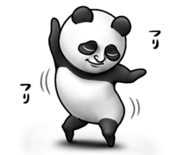 Cute panda!! sticker #7240755