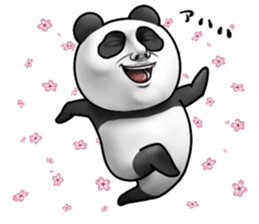 Cute panda!! sticker #7240756