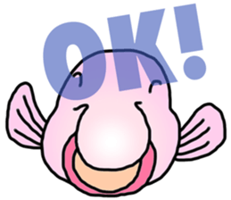 BlobFish!! sticker #7240930