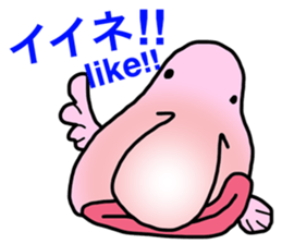 BlobFish!! sticker #7240955