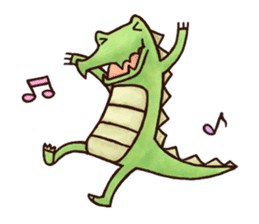 Amatou Alligator and Funny Friends sticker #7240976