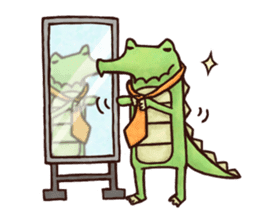 Amatou Alligator and Funny Friends sticker #7240978