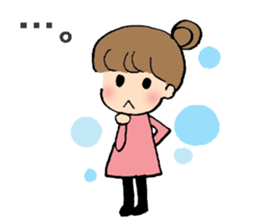 Nagoya-ben with a cute girl sticker #7241173