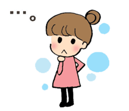 Nagoya-ben with a cute girl sticker #7241173