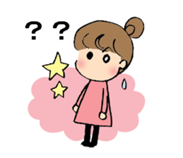 Nagoya-ben with a cute girl sticker #7241181