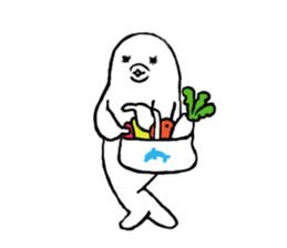 My dolphin wife sticker #7241648