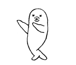 My dolphin wife sticker #7241676