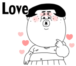 Ugly domineering sister love overseas sticker #7241768