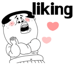 Ugly domineering sister love overseas sticker #7241769