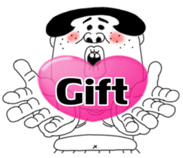 Ugly domineering sister love overseas sticker #7241777