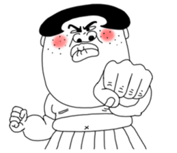 Ugly domineering sister love overseas sticker #7241783