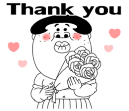 Ugly domineering sister love overseas sticker #7241784