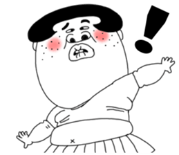 Ugly domineering sister love overseas sticker #7241785