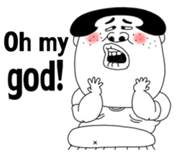 Ugly domineering sister love overseas sticker #7241787