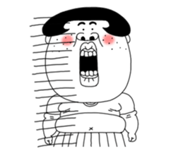 Ugly domineering sister love overseas sticker #7241789