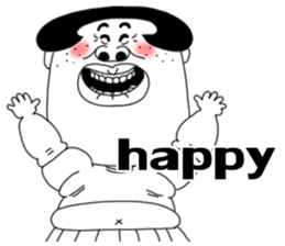 Ugly domineering sister love overseas sticker #7241792