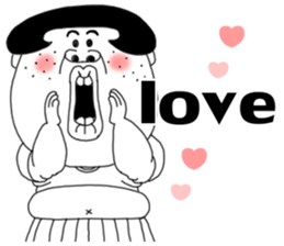 Ugly domineering sister love overseas sticker #7241793