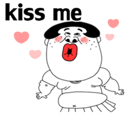 Ugly domineering sister love overseas sticker #7241797