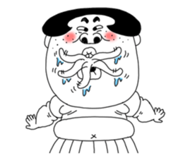 Ugly domineering sister love overseas sticker #7241801