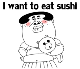 Ugly domineering sister love overseas sticker #7241803