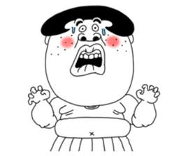 Ugly domineering sister love overseas sticker #7241804