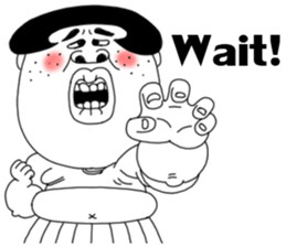 Ugly domineering sister love overseas sticker #7241807