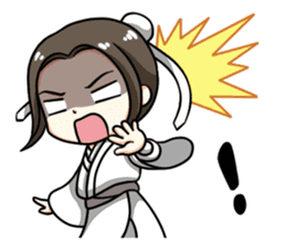 Little Wuxia sticker #7241896