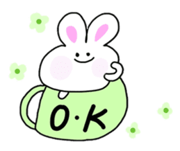 Rabbit lala-chan sticker #7242291